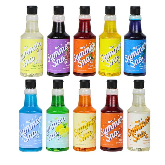 thumbnail image 2 of (4 Pack) Snow Cone Syrup Gallon Pumps – Flavor Concentrate Pumps By Summer Snow Entertainment 2 of 5