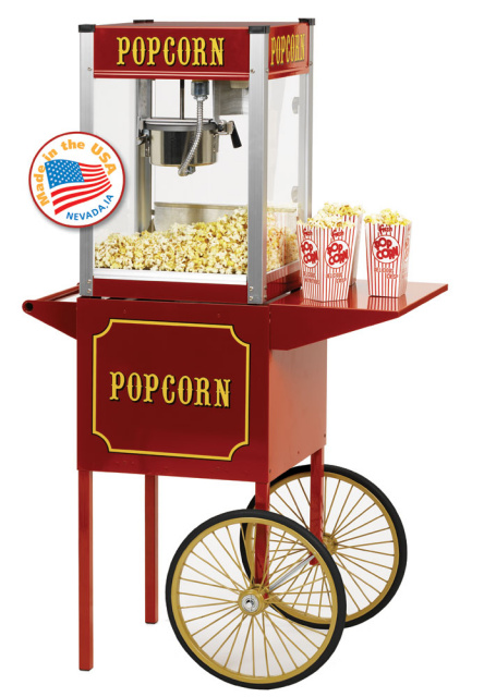 stand up popcorn popper